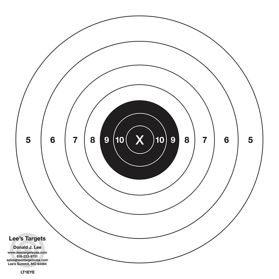 Target 5 Poster | Lee's Targets